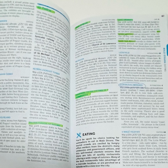 Prague & Czech Rep Guide, Phrasebook/Dictionary, Michelin Map Czech & Slovak - Picture 6 of 16